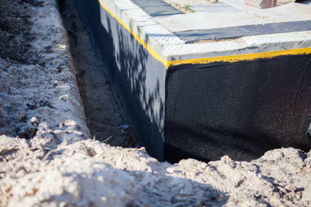 Professional Interior Drainage System technician working in Brohman, MI
